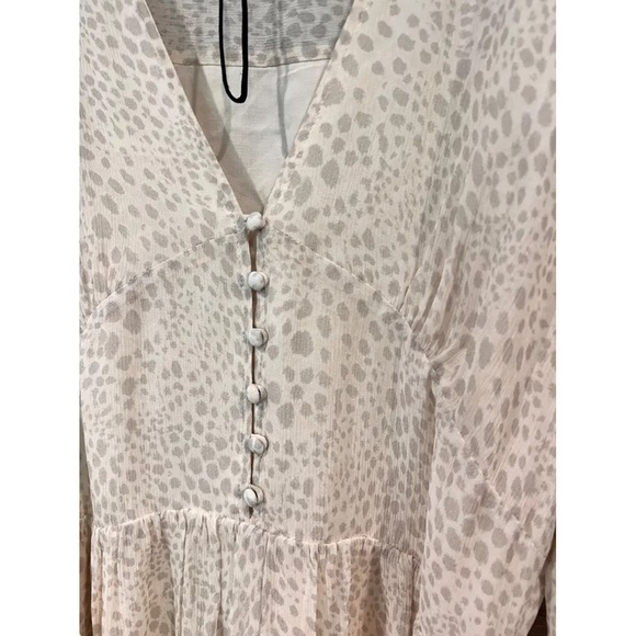 NWOT Paige Silk Mini Dress Size Medium - Picture 7 of 13